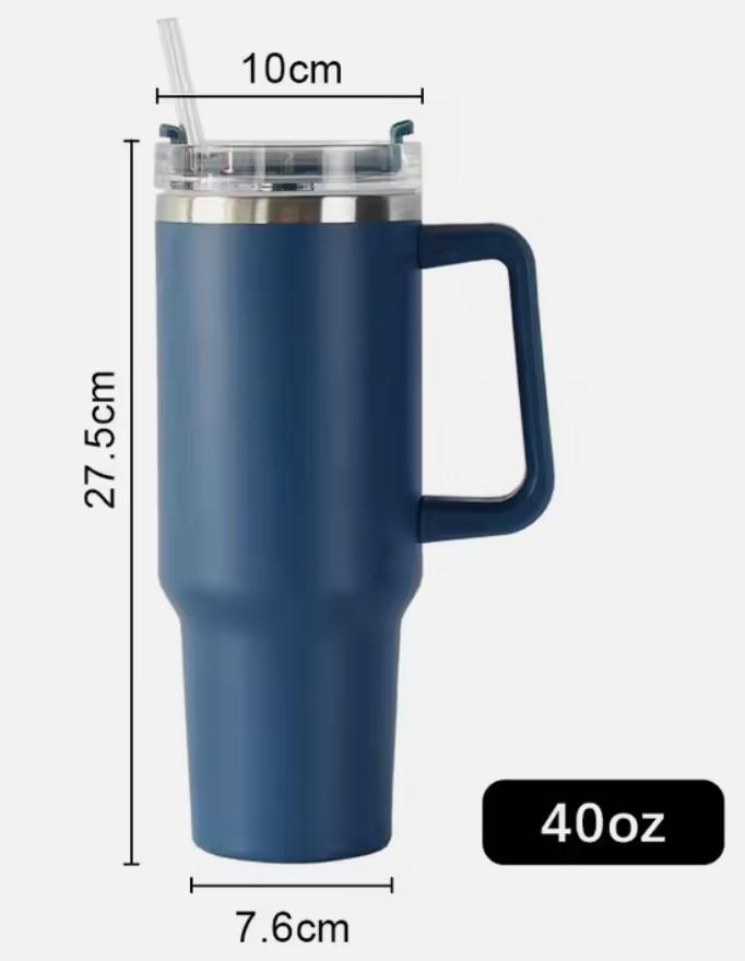 Glitter Stainless Steel Tumbler 40oz