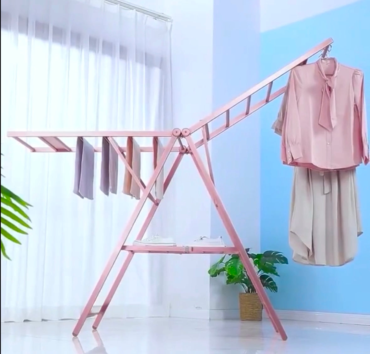 Butterfly Cloths Rack