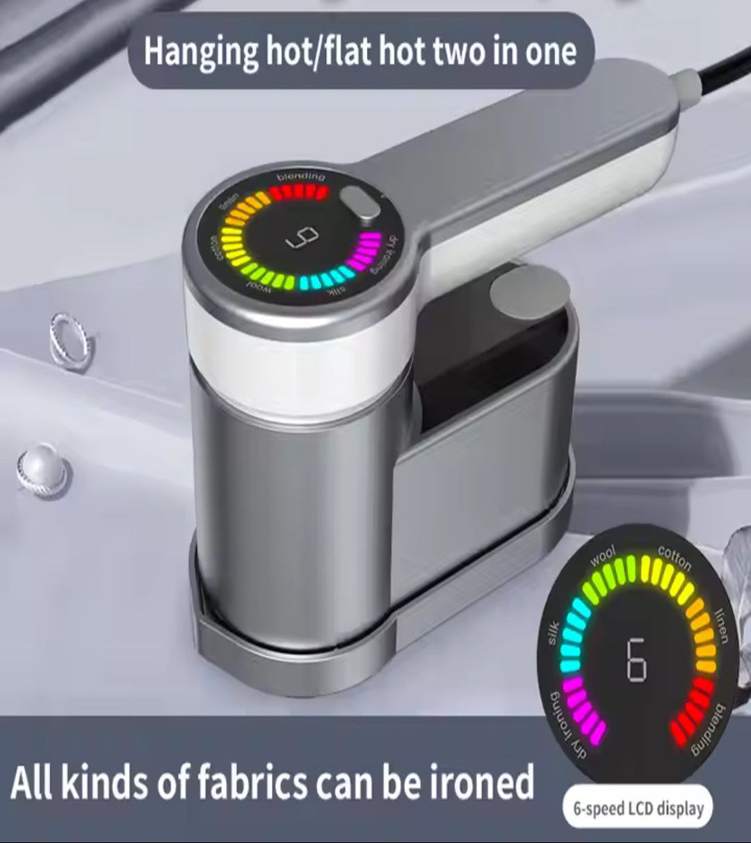 Intelligent Portable Steamer Iron