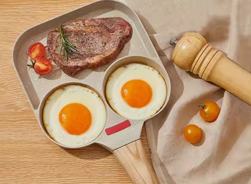 3-in-1 Non-stick frying pan