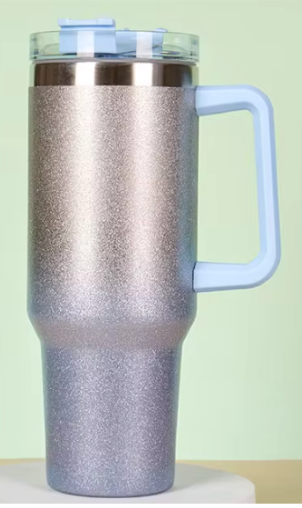 Glitter Stainless Steel Tumbler 40oz