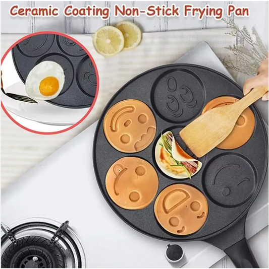 Smiley Face Non-Stick Frying Pan