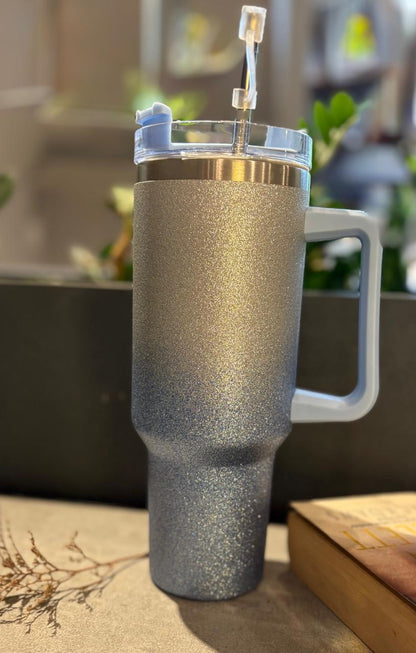 Glitter Stainless Steel Tumbler 40oz