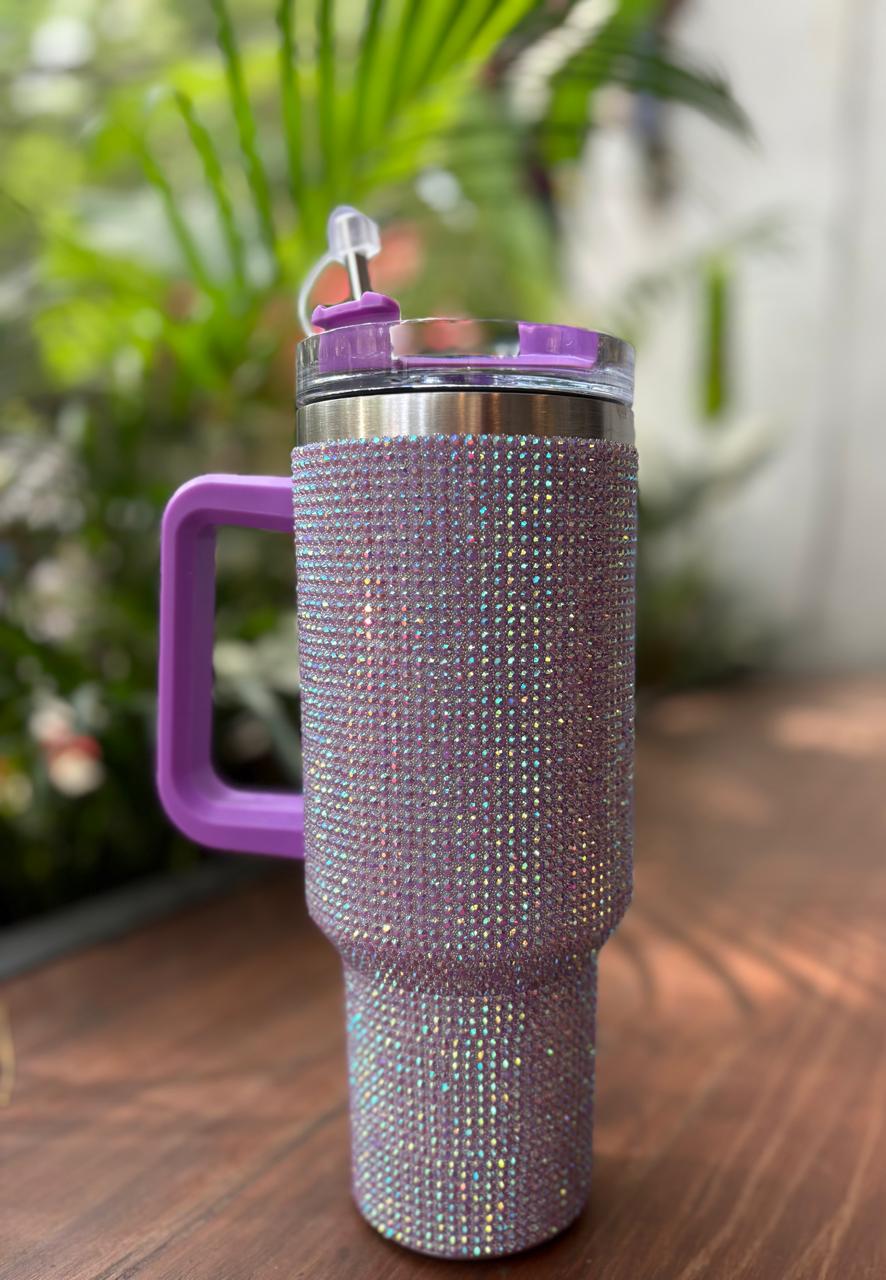 Studded Stainless Steel Tumbler 40oz