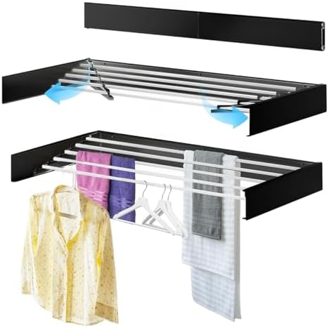 Wall Mounted Foldable Cloth Dryer